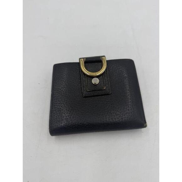 GUCCI Gucci / 2 fold wallet / leather / black / black / men's / 141411 486184 - Picture 1 of 6